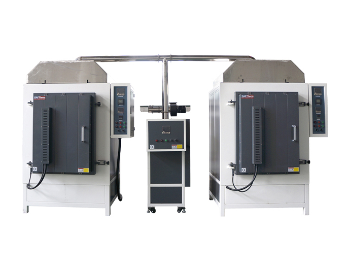 1100℃大容量排胶预烧一体炉