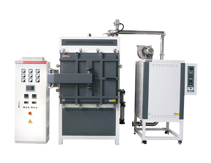 1100℃气氛排胶预烧一体炉