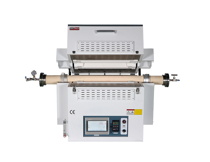 1400℃触摸屏旋转管式电阻炉