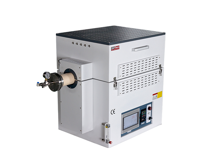 1400℃触摸屏旋转管式电阻炉