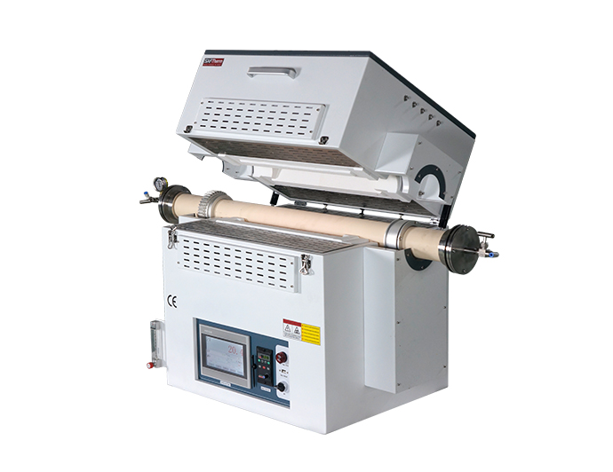 1400℃触摸屏旋转管式电阻炉