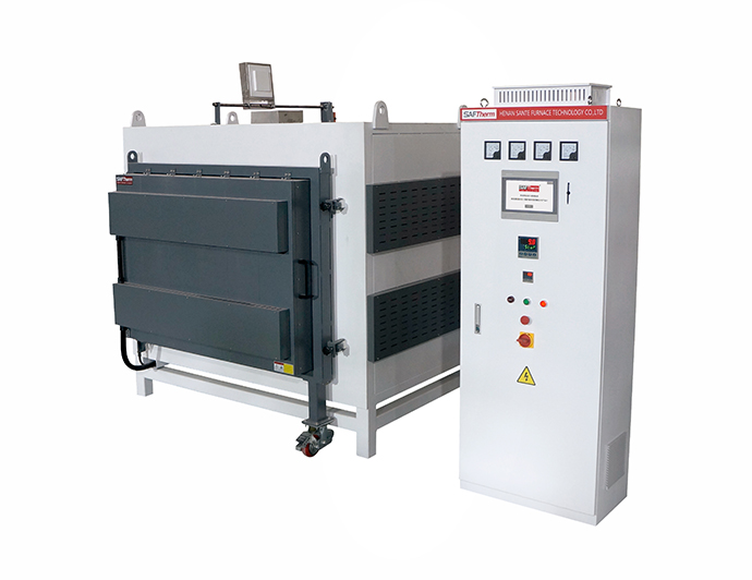 1400℃手动门工业箱式电阻炉